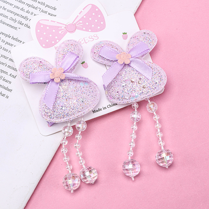 Rabbit Bead Duckbill Clip