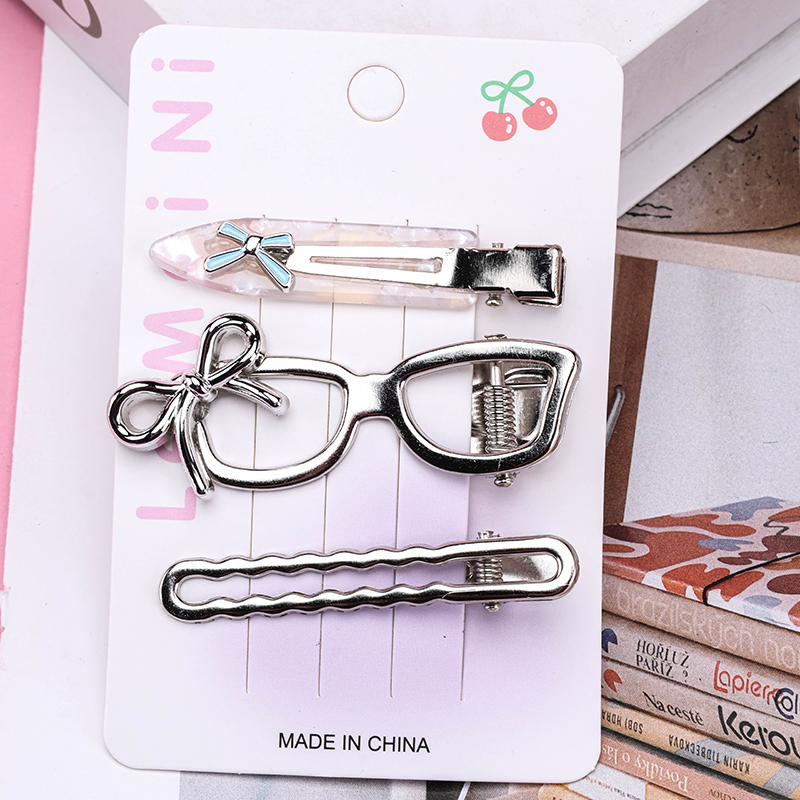 Silver Duckbill Hair Clip 4010402825