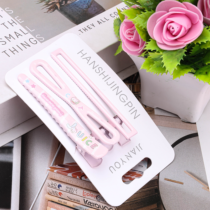 3-Piece Color Print Duckbill Set