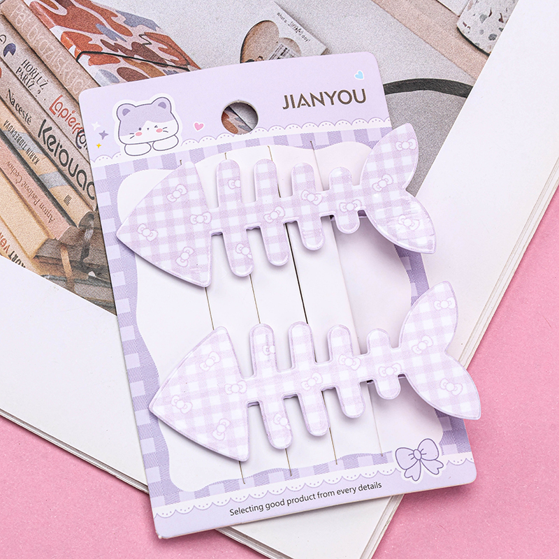 2-Piece Fishbone Duckbill Clip
