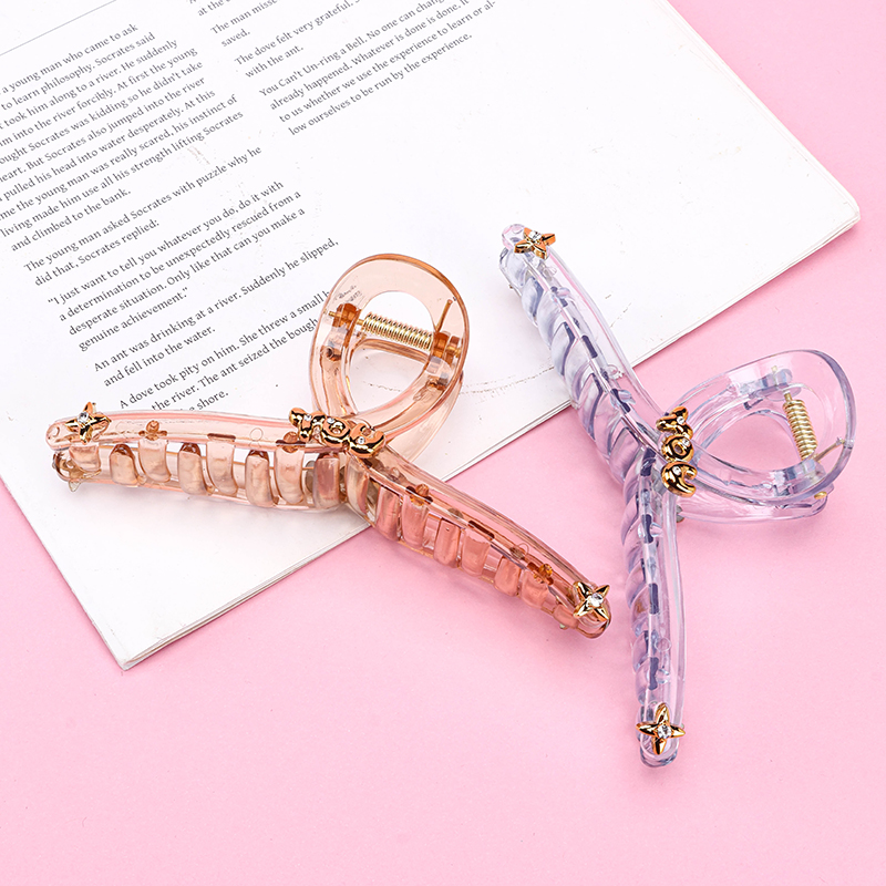 13 cm New Double-Sided Hair Claw Clip ABS 4011801272