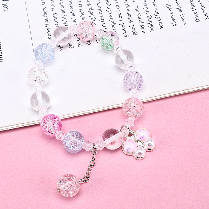 Glass Pearl Butterfly Bracelet 4021001276