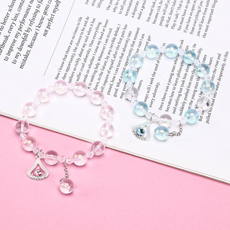 Pearl Rhinestone Pendant Bracelet Glass 4021001277