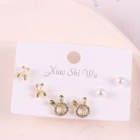 XSW小兔三对耳钉 2