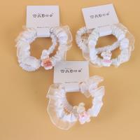 YD小兔轻纱花边肠圈 2