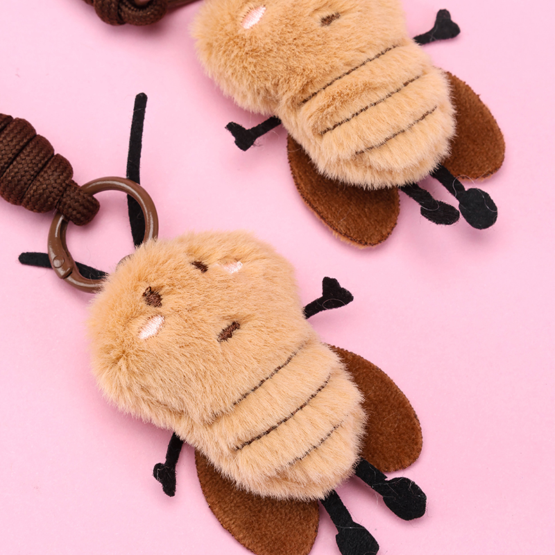 Plush Little Bee Long Cord Charm