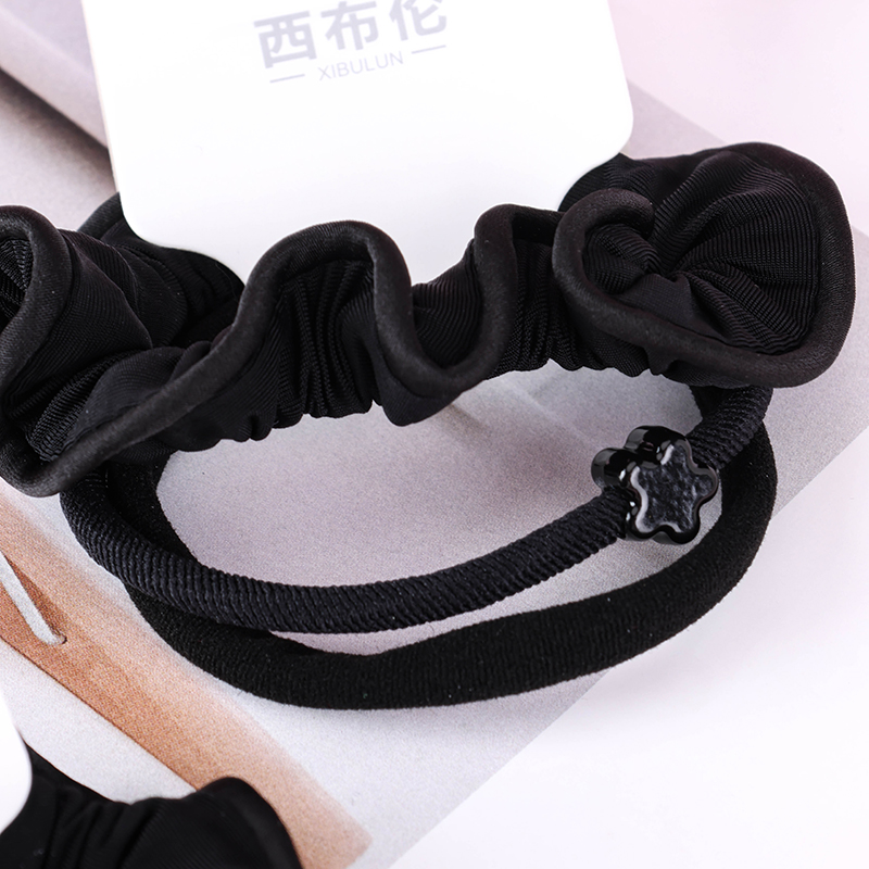 Black Edging Hair Bands 3 Pack