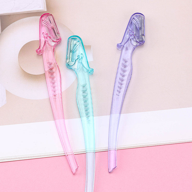 3-Pack Jelly Color Eyebrow Razors