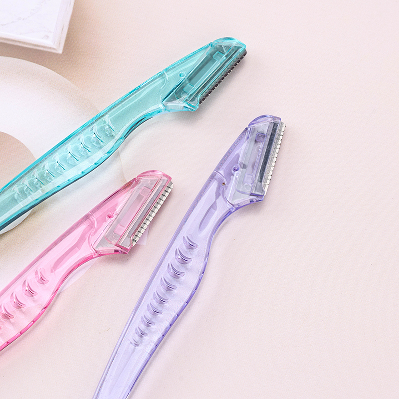 3-Pack Jelly Color Eyebrow Razors