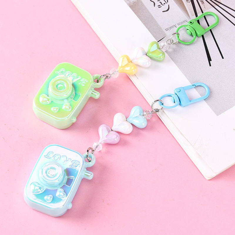 Heart Camera Bag Charm