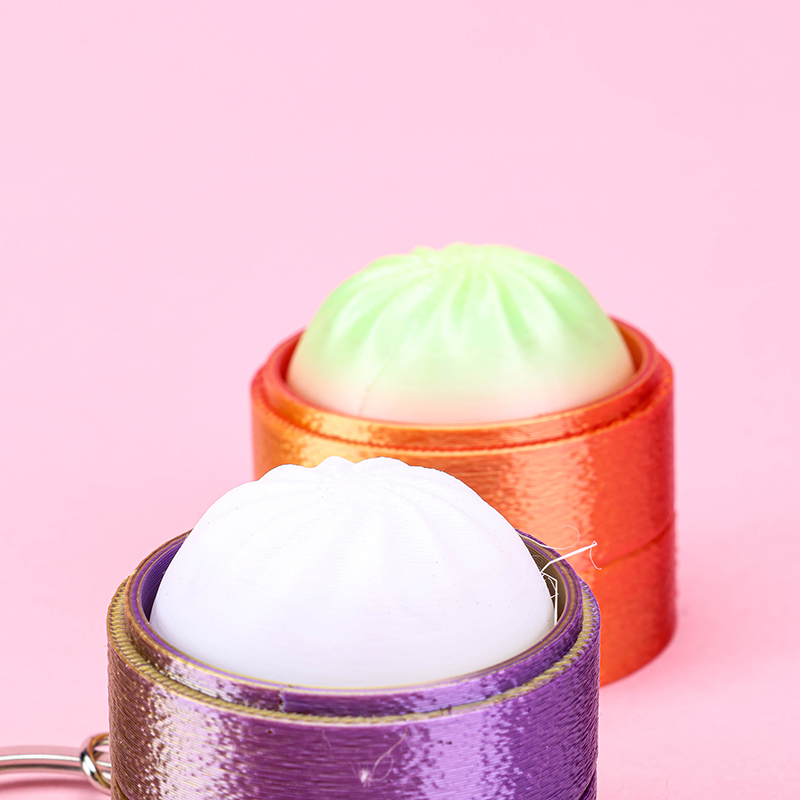 3D Printed Bun Bag Charm