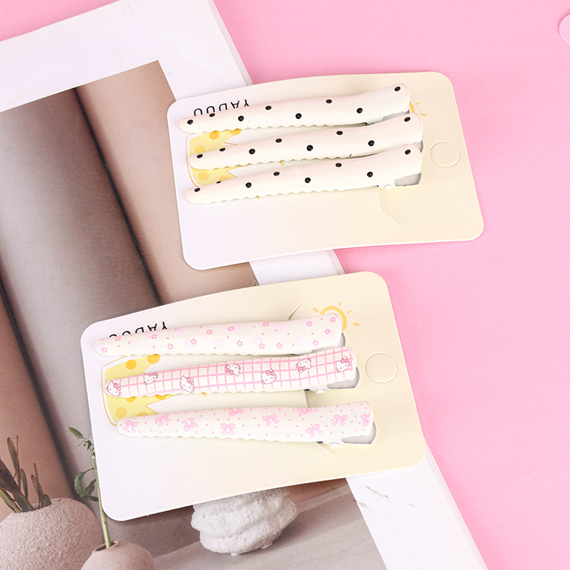 3-Piece Polka Dot Duckbill Clip 4010402820