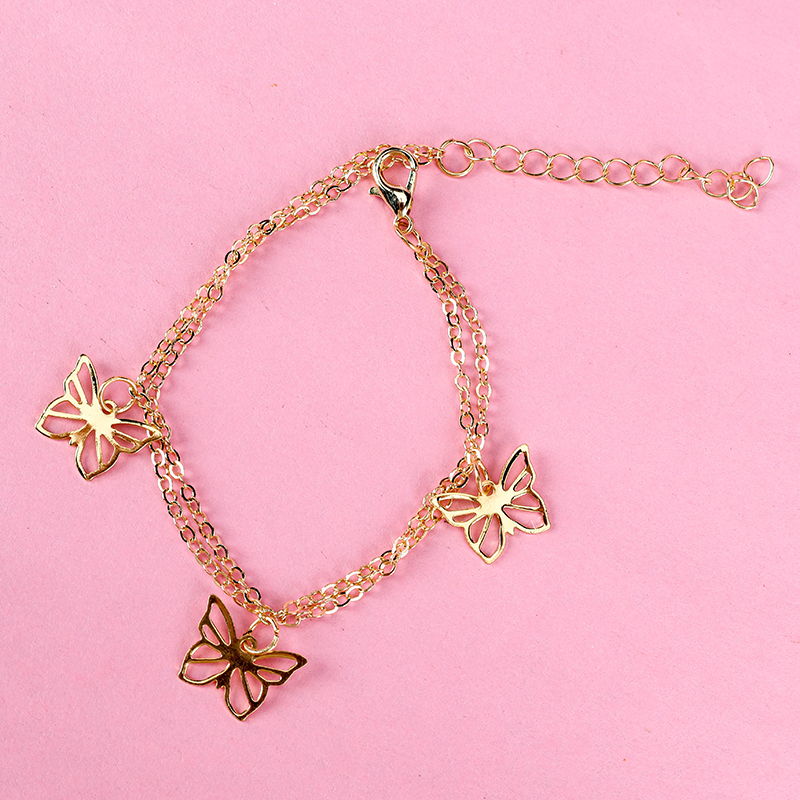 Three Butterflies Bracelet