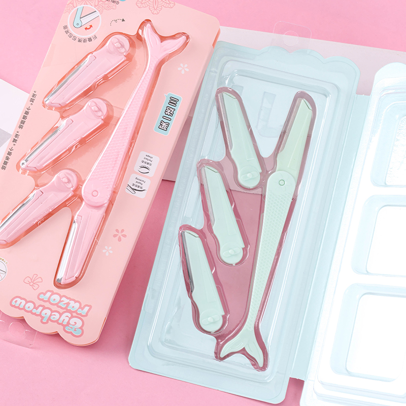 S-654 Fish-Shaped Eyebrow Razor