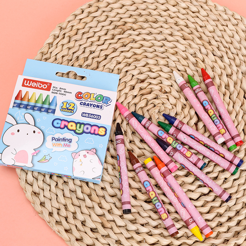 56003 12 Color Crayon 57344