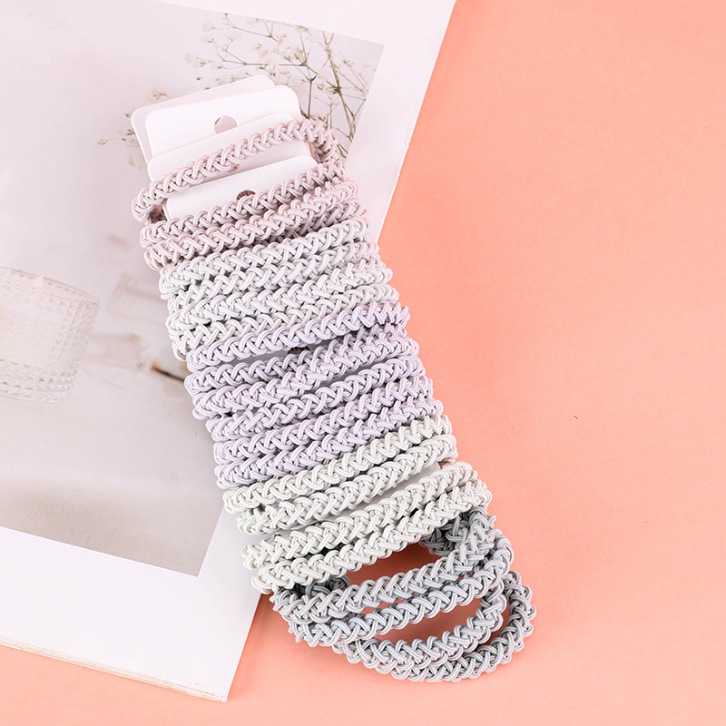 Morandi Fishbone Braid Hair Bands