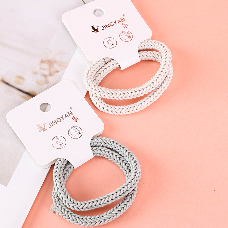 Morandi Braid Hair Bands 2 Pack