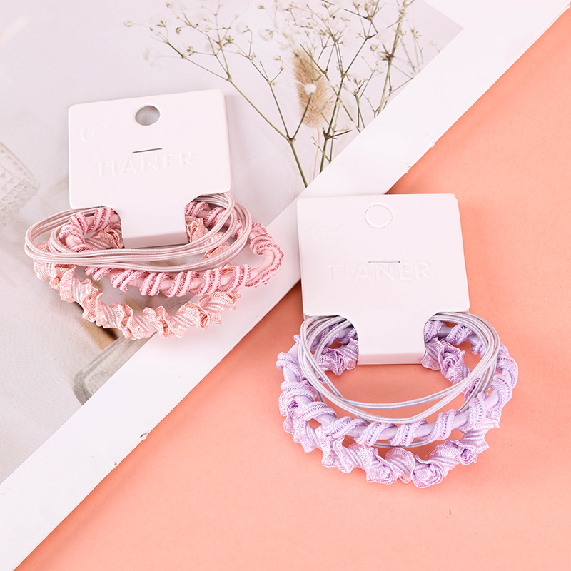 Three Colored Bamboo Hair Bands