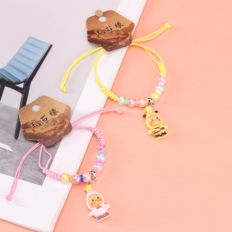 Colorful Star Pendant Bracelet Resin 4021001285