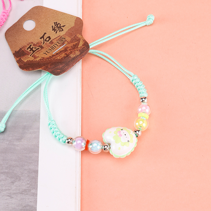 Cartoon Print Resin Bracelet 4021001290