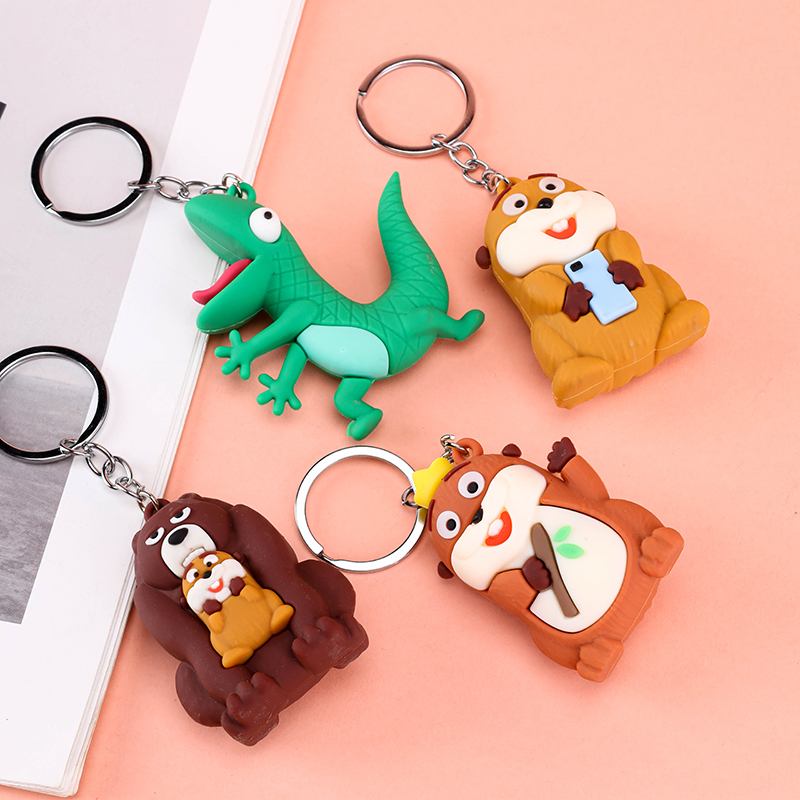 Large Cartoon Beaver Charm
