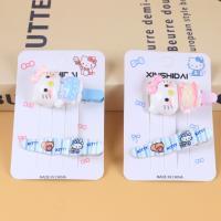 XSD糖果Kitty格纹压夹组合 3