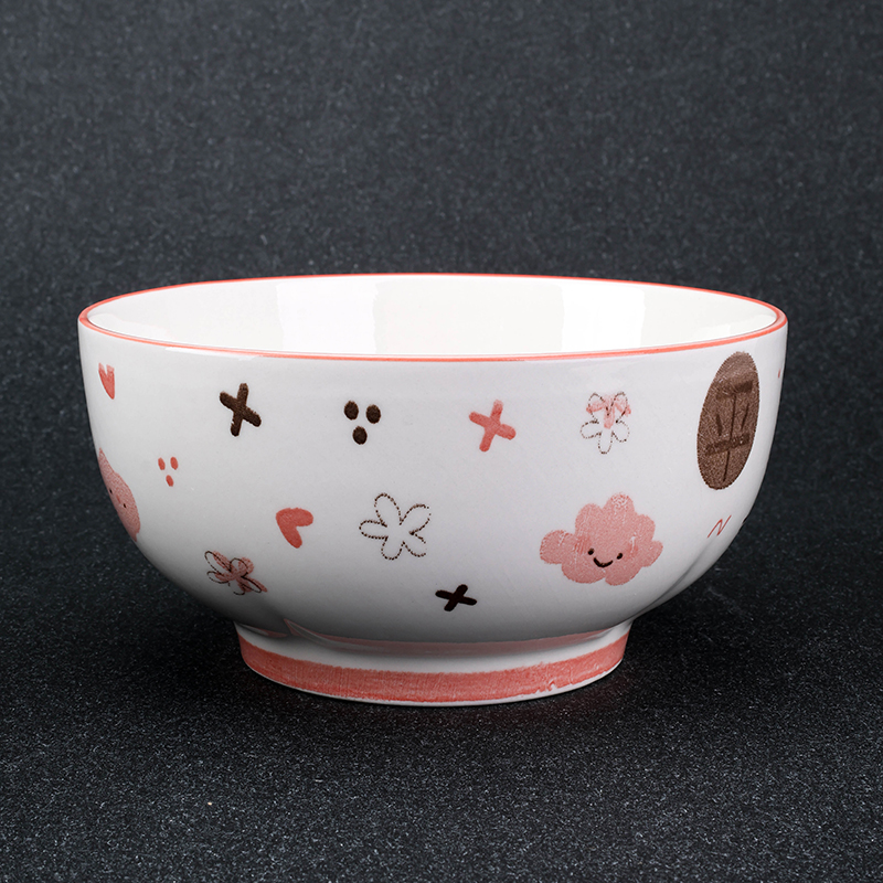Mingxin 6-inch Ruyi Bowl Ping An Ceramics 1200600825