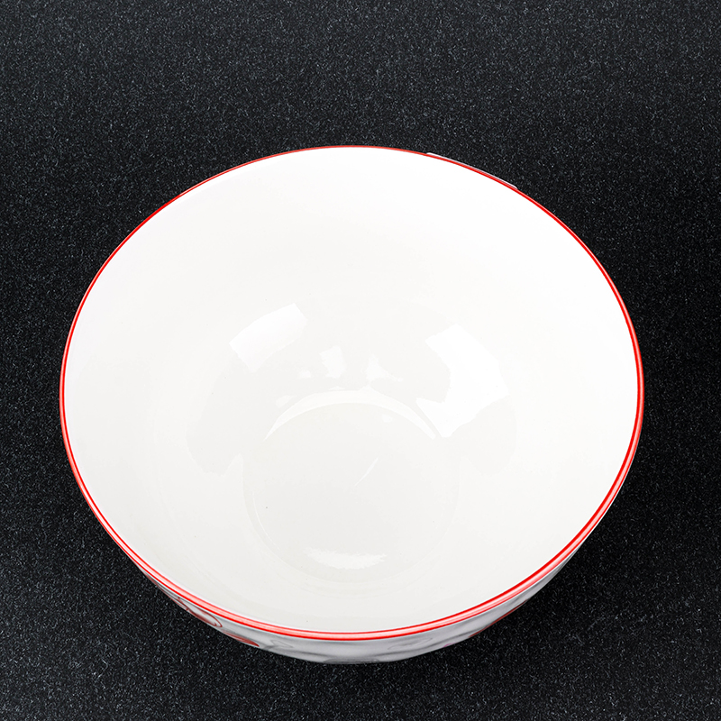 7 Inch Rain Stone Ceramic Bowl