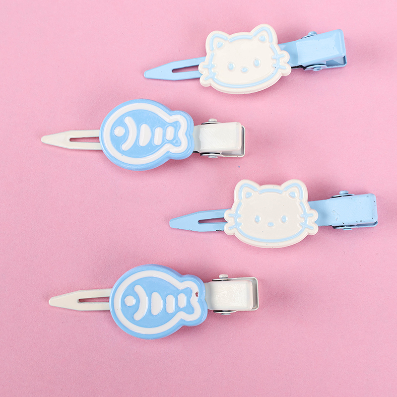 Colorful Cat Fish Duckbill Clip
