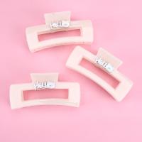 11 cm GPPS Double-Sided Bear Square Hair Claw Clip