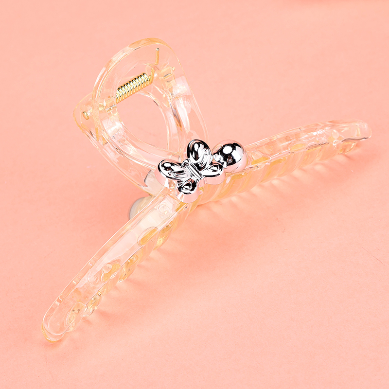 13 cm Silver Large Hair Claw Clip