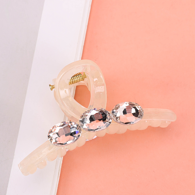 Zircon Jelly Color Large Hair Claw Clip
