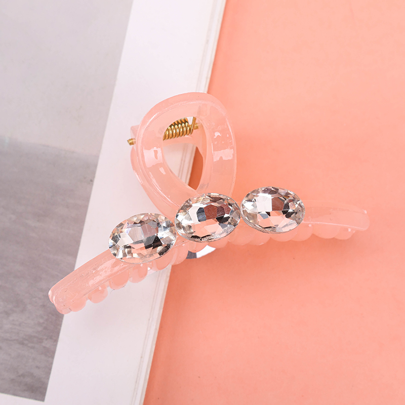 Zircon Jelly Color Large Hair Claw Clip