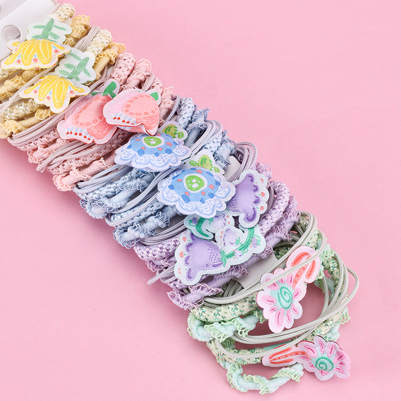Three Color Cotton-Filled Hair Bands