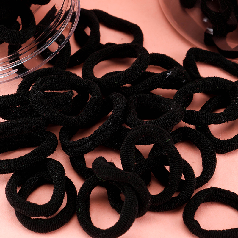 Bottled Children Black Rubber Bands