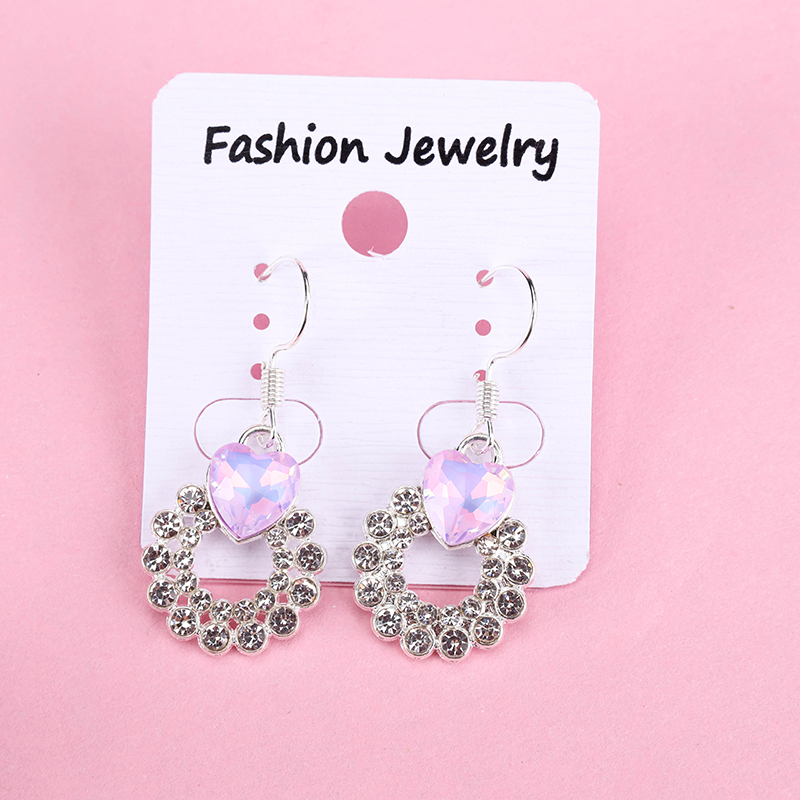 Long Bar Zircon Rhinestone Earring