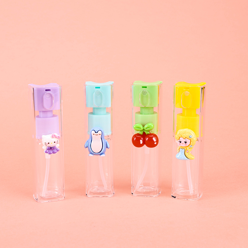 0802 Colorful Hydrating Spray Bottle with Lanyard PET