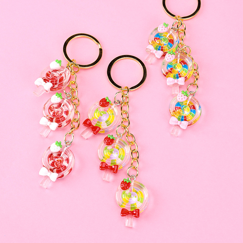 Cartoon Fruit Lollipop Charm