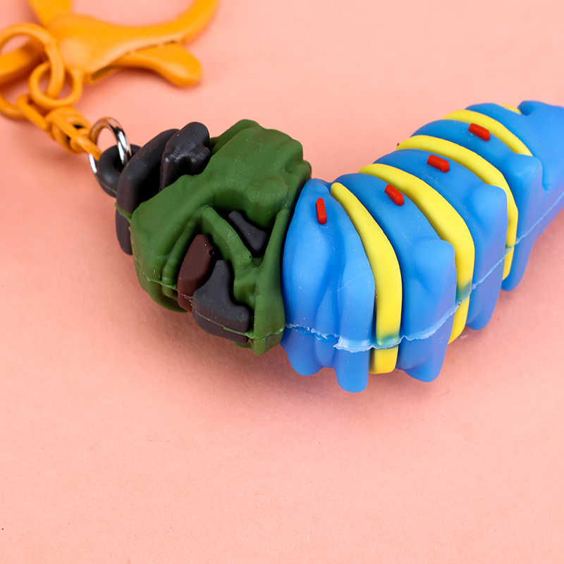 Caterpillar Round Rope Charm