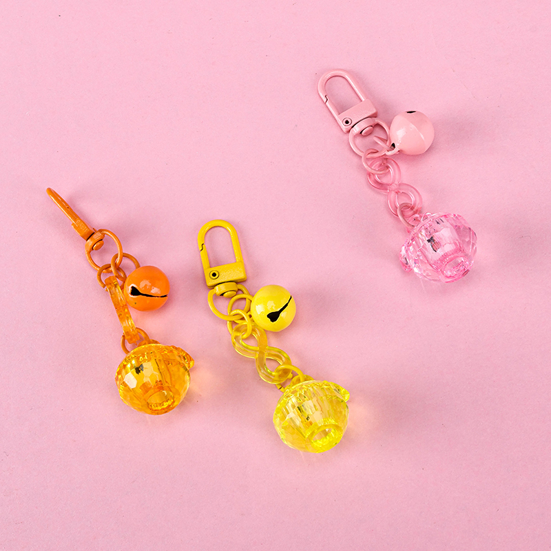 Crystal Apple Charm