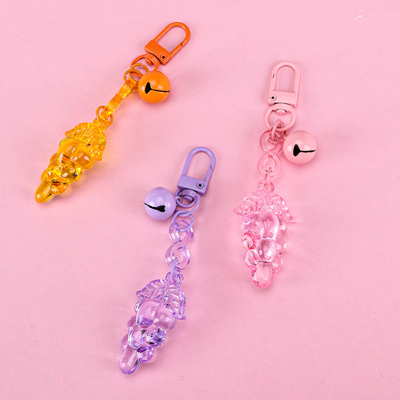Crystal Grape Charm