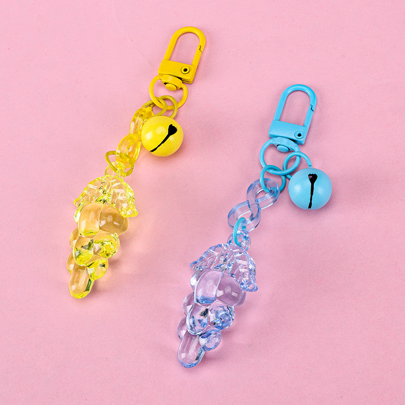 Crystal Grape Charm