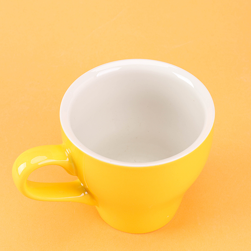 C4121A Color Glaze Ceramic Cup Color Random