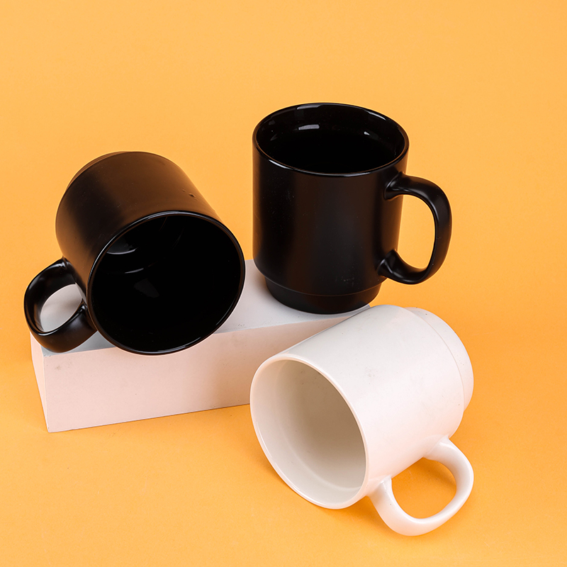 C1136 Color Glaze Ceramic Cup