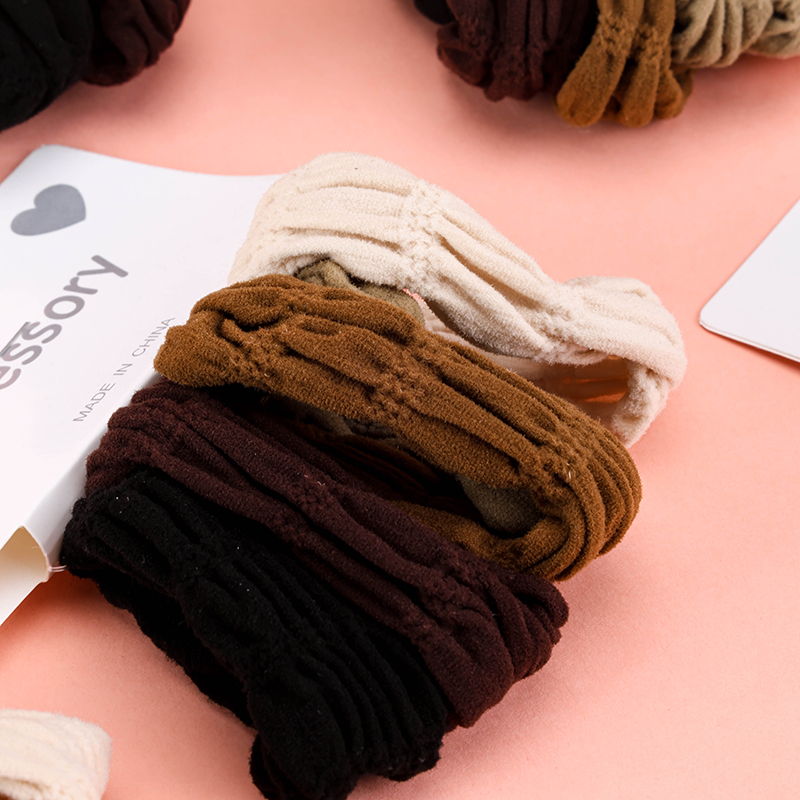 5 Bamboo Cotton Hair Bands
