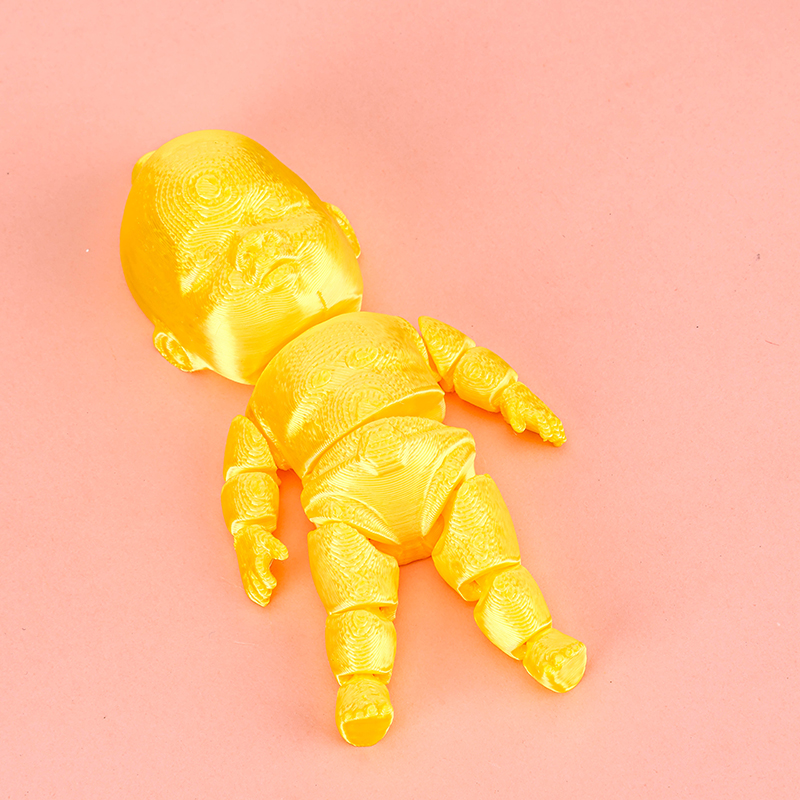 Barrel 3D Printing Black Baby (10cm)