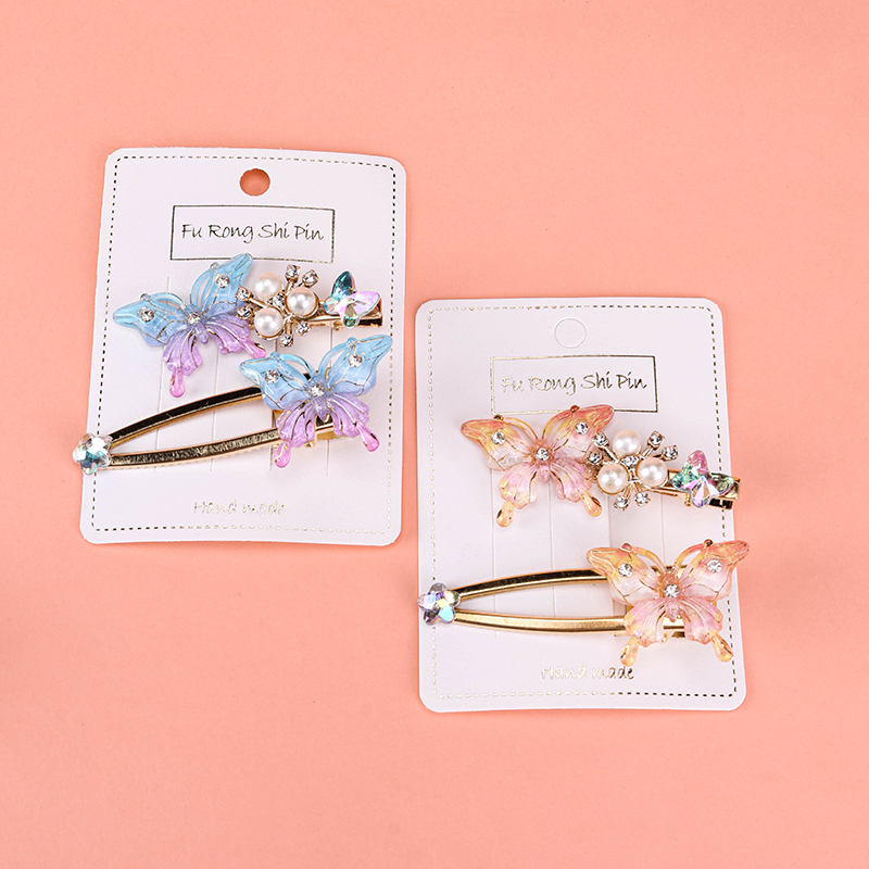 Pearl Gradient Duckbill Hair Clip