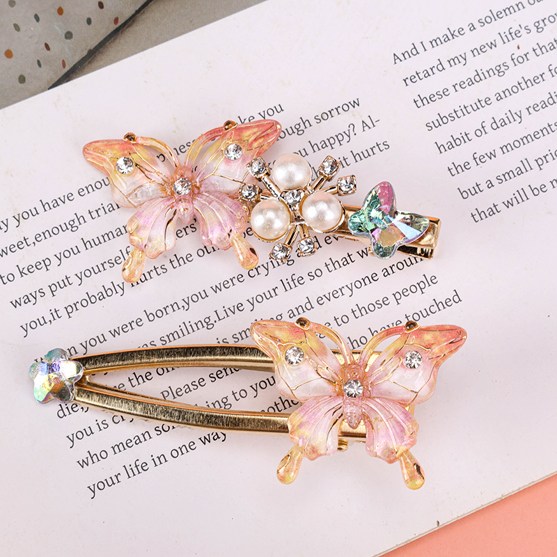 Pearl Gradient Duckbill Hair Clip
