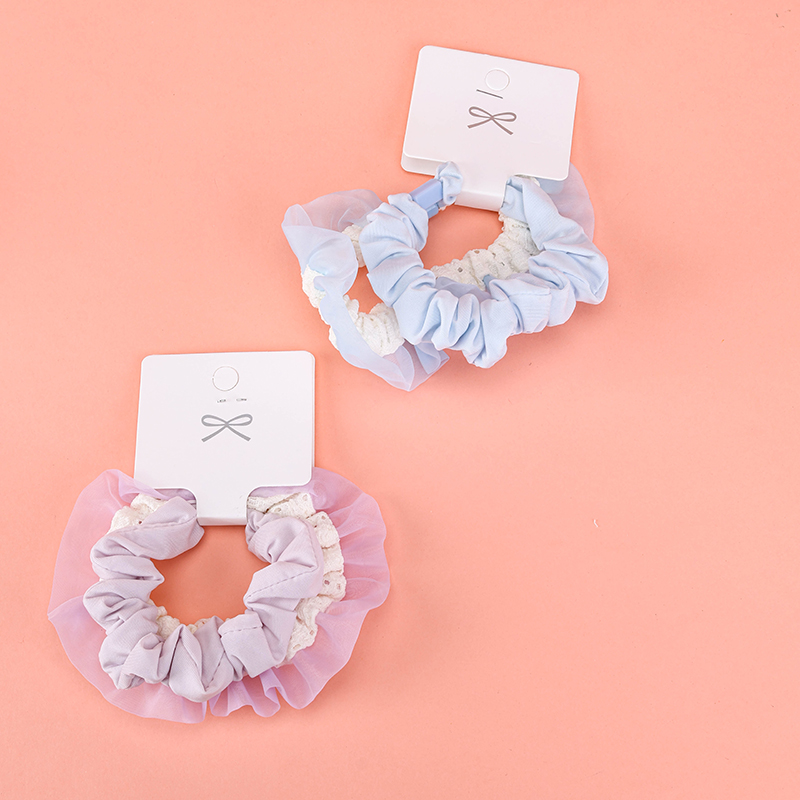 Lace Yarn Edge Hair Tie