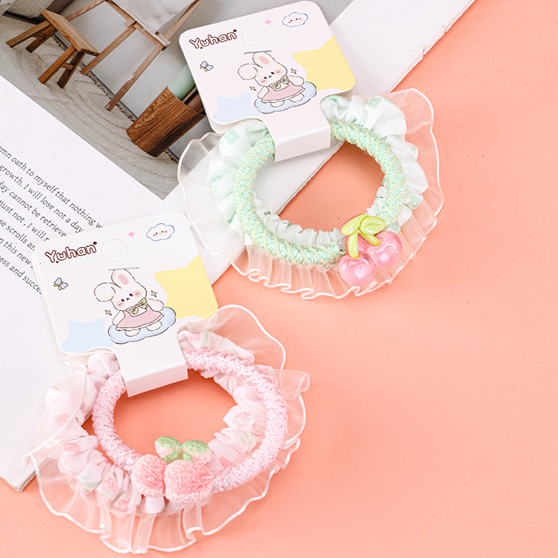 Fabric Hair Tie 30 Card Box